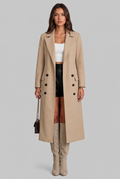 Hannah Belted Wool Coat