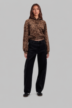 Leopard Print Hoodie