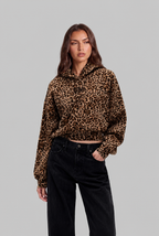 Leopard Print Hoodie