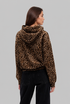 Leopard Print Hoodie