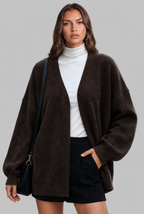 Belted Knit Cardigan