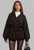 Belted Knit Cardigan