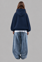 Oversized Boxy Graphic Hoodie