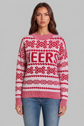 Cheers Fair Isle Christmas Jumper