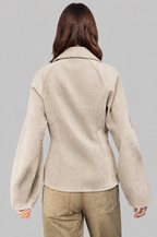 Textured Double Breasted Jacket